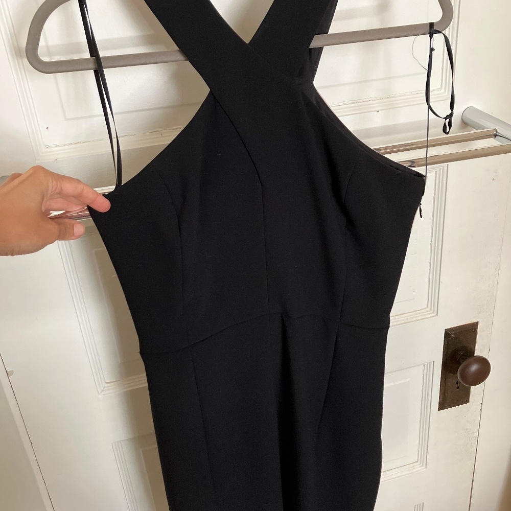Elizabeth and James Elliot Halter Cut Out Dress